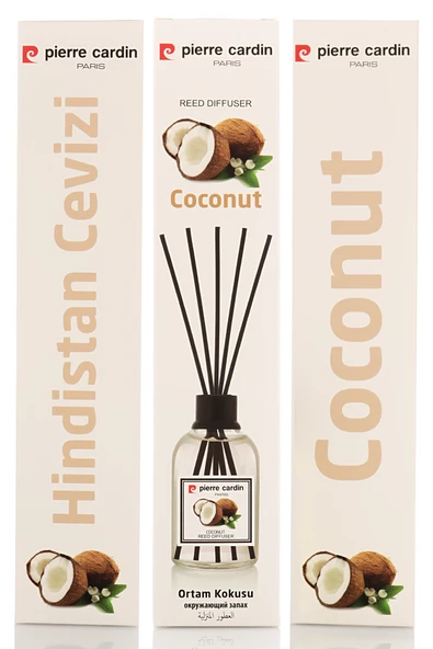 Pierre Cardin Reed Diffuser 110 ml - Coconut -  Hindistan Cevizi Oda Kokusu - 4