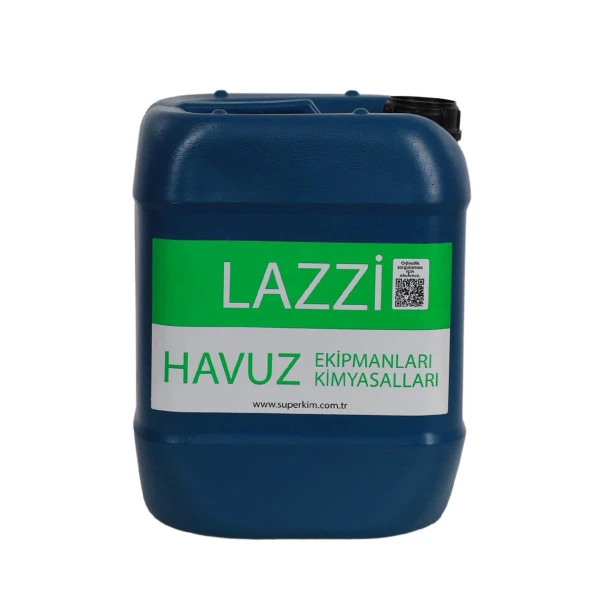 Lazzi Algaecide Sıvı Yosun Önleyici ve Havuz Yosun Giderici Havuz Kimyasalı 10 KG