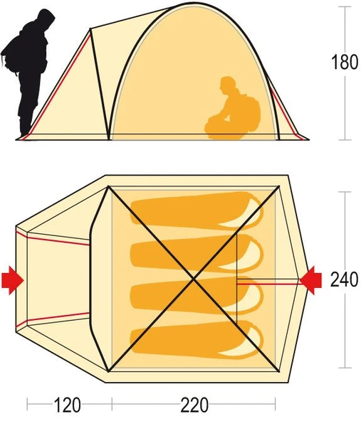 Ferrino Tenere 4 Çadır - 3