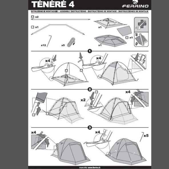 Ferrino Tenere 4 Çadır - 10