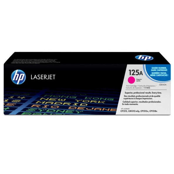 Hp CB543A (125A) Kırmızı Orjinal Toner