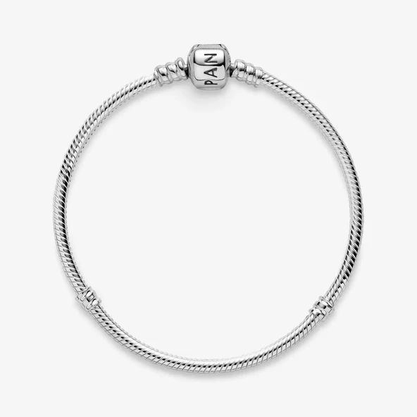 Pandora 590702HV 18cm-Moments Düz Klipsli Bileklik  - 2