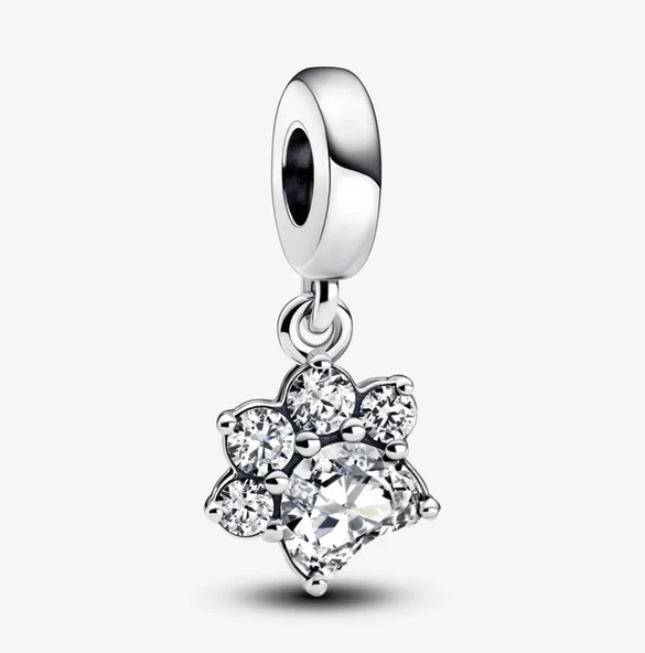 Pandora 792247C01 - Işıltılı Pati İzi Sallantılı Charm ürün görseli