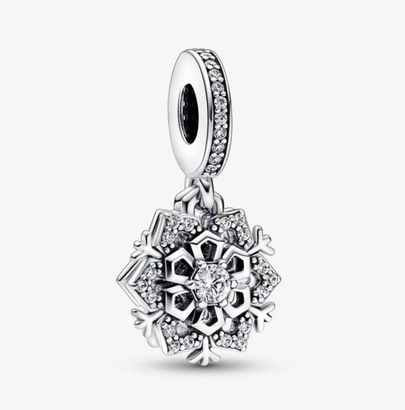 Pandora 792382C01-Işıltılı Herbaryum Sallantılı Charm