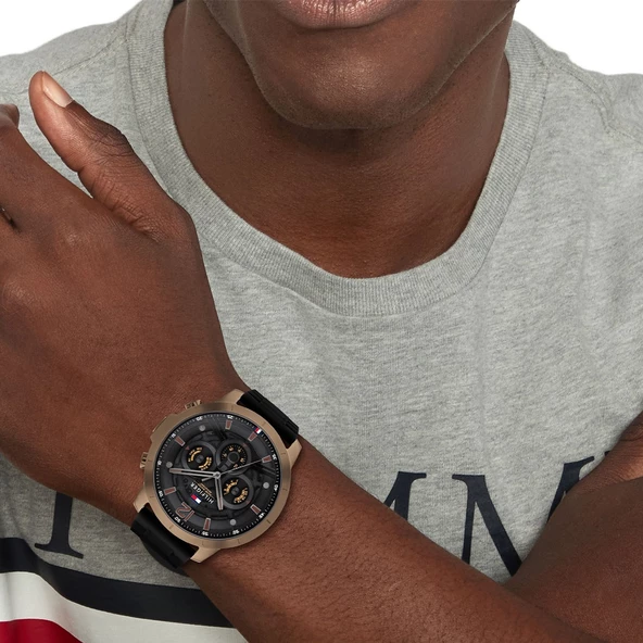 Tommy Hilfiger TH1710491 Erkek Kol Saati - Resim 4