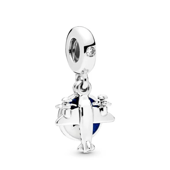 Pandora 798027CZ Pervaneli Uçak Sallantılı Charm