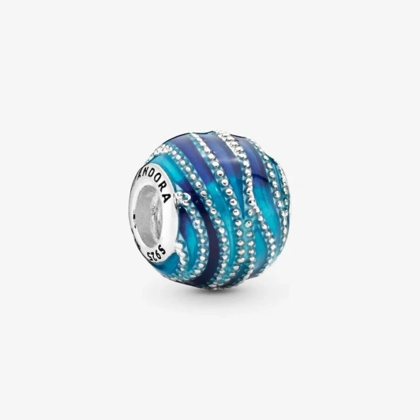 Pandora 797012ENMX Mavi Girdap Charm