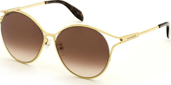 Alexander McQueen AM0210SA 002 57 Kadın Güneş Gözl ürün görseli