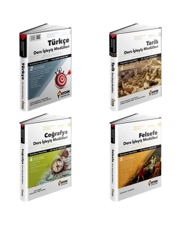 TYT Türkçe Tarih Coğrafya Felsefe Ders İşleyiş Modülleri