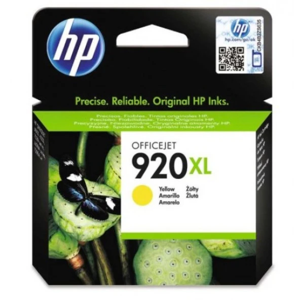 Hp CD974AE (920XL) Sarı Eski Tarihli Orjinal Kartuş