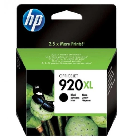 Hp Cd975ae (920Xl) Siyah Eski Tarihli Orjinal Kartuş