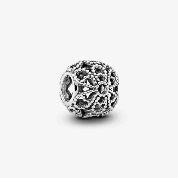 Pandora 791282-Kafes İşi Gül Charm