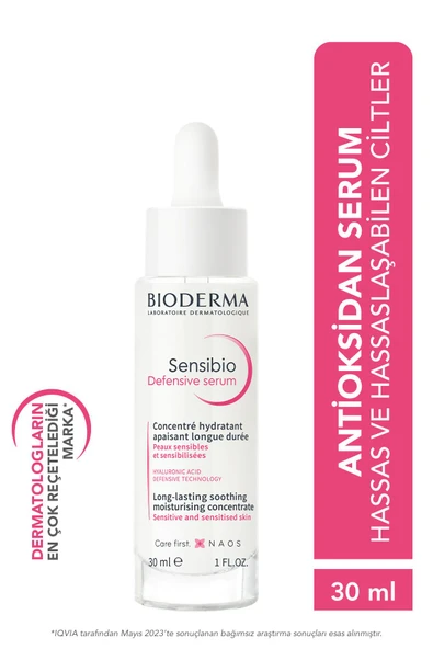 BIODERMA Sensibio Defensive Hassas Ciltler Kırışıklık, Yaşlanma Karşıtı Nemlendirici Antioksidan Serum 30 ml 3701129804995