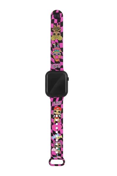 Miniflak LOL Surprise! Lisanslı LOL5092 Pembe-Siyah Çocuk Kol Saati - 2