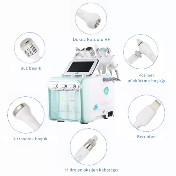 Hydrafacial 6IN1 Cilt Yenileme Cihazı - 3
