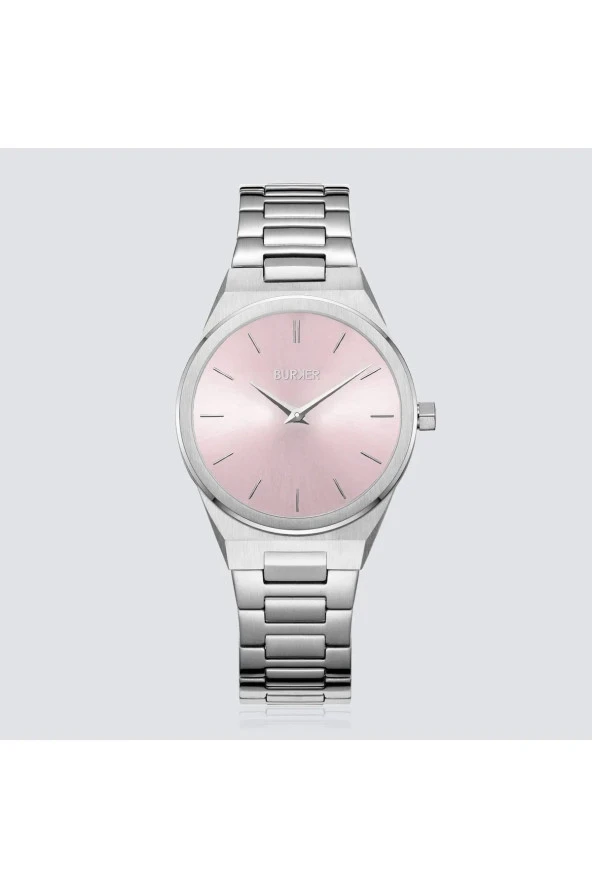 Burker Emma Silver Pink Kadin Kol Saati