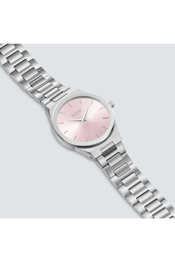 Burker Emma Silver Pink Kadin Kol Saati - Resim 2