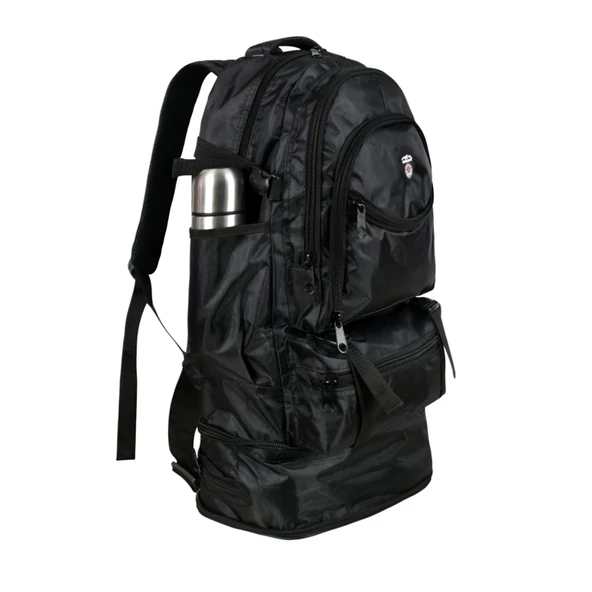 Cakard 60 Lt. Dağcı Sırt Çantası Körüklü Siyah 904-CK ürün görseli 1