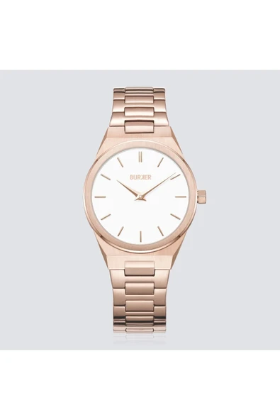 Burker Emma Rose Gold White Kadin Kol Saati