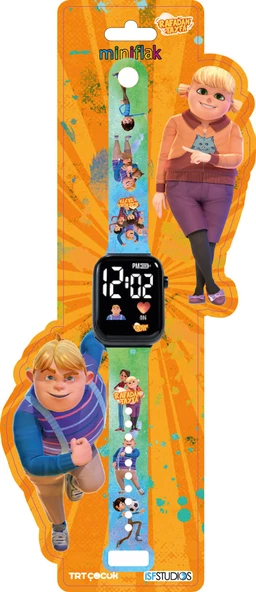 Miniflak Lisanslı Rafadan Tayfa RF5092 Mavi-Yeşil Çocuk Kol Saati ürün görseli