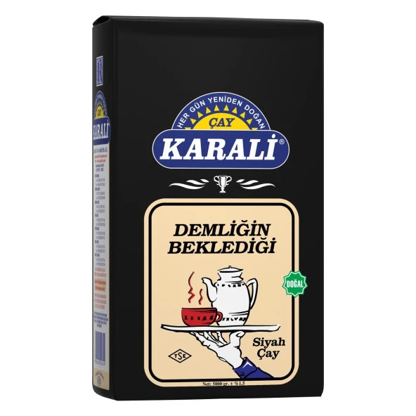 Karali Demliğin Bekledği Siyah Çay 5000 gr - Resim 2