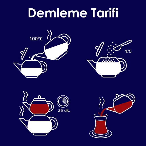 Karali Demliğin Bekledği Siyah Çay 5000 gr - Resim 3