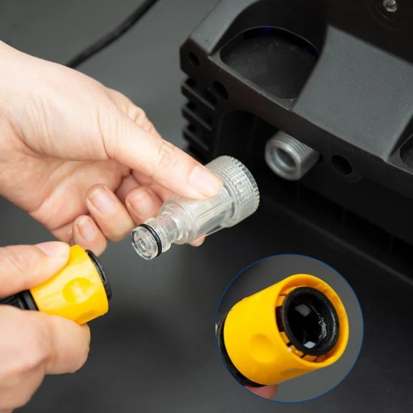 Michelin MPX46185 Basınçlı Yıkama Makineleri İçin Universal Su Giriş Filtresi 3’ Lü Paket - 4