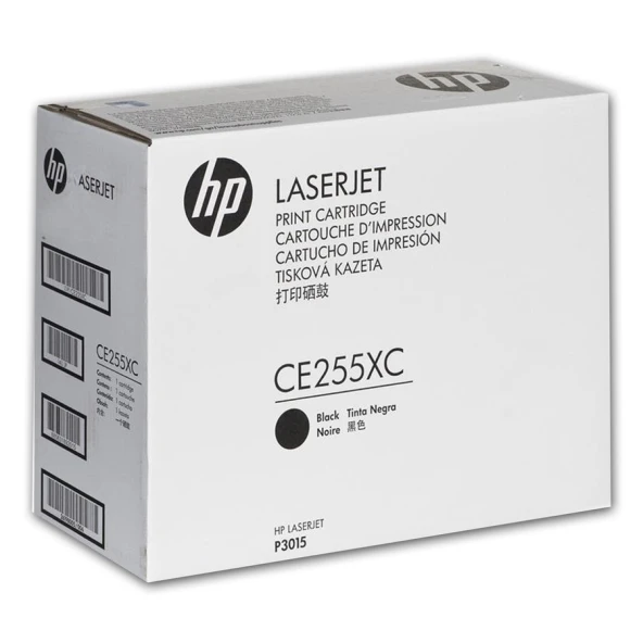 Hp CE255XC (55X) Kutusu Hasarlı Siyah Orjinal Toner