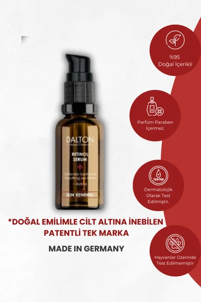 Tüm Cilt Tipleri Için Cilt Yenileyici Onarıcı Yaşlanma Karşıtı Retinol Serum