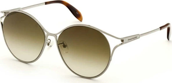 Alexander McQueen AM0210SA 003 57 Kadın Güneş Gözl ürün görseli