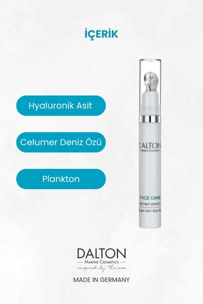 Tüm Ciltler Için Kaz Ayaklarına Karşı Anında Etkili Anti Aging Sıkılaştırıcı Face Care Göz Jeli - 6