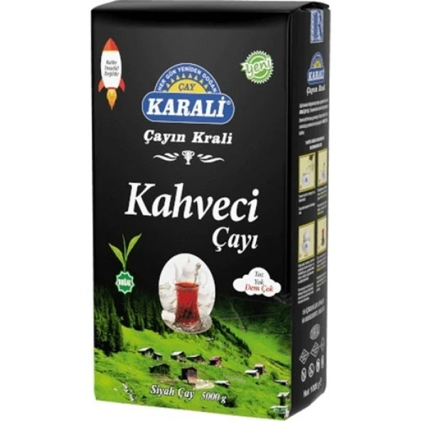 Karali Kahveci Çayı 5000 gr