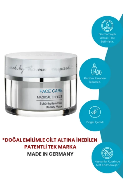 Tüm Ciltler Için Arındırıcı Canlandırıcı Gözenek Sıkılaştırıcı Detoks Etkili Face Care Krem Maske