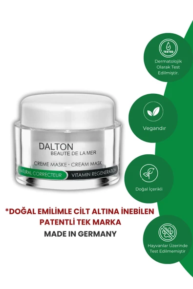 Yıpranmış Ciltler Için Yenileyici Koruyucu Ve Onarıcı Vitaminli Natural Correcteur Maske