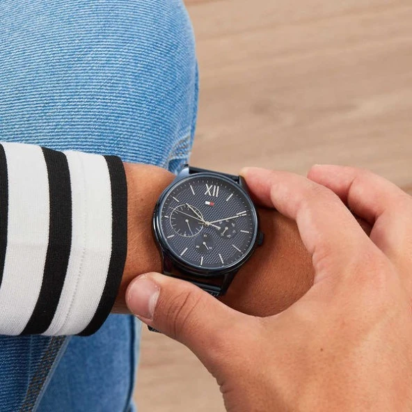 Tommy Hilfiger TH1791421 Erkek Kol Saati - Resim 2