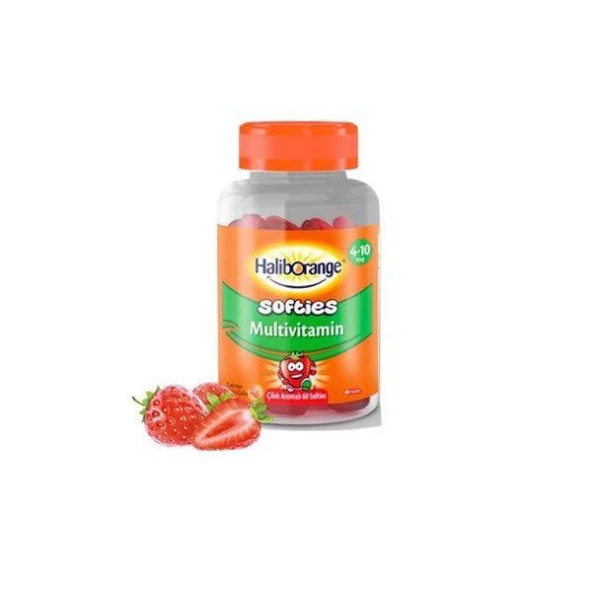 Haliborange Portakal Aromalı Omega-3 Destekli Multivitamin 60 Kapsül