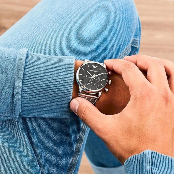 Emporio Armani AR1811 Erkek Kol Saati - Resim 4