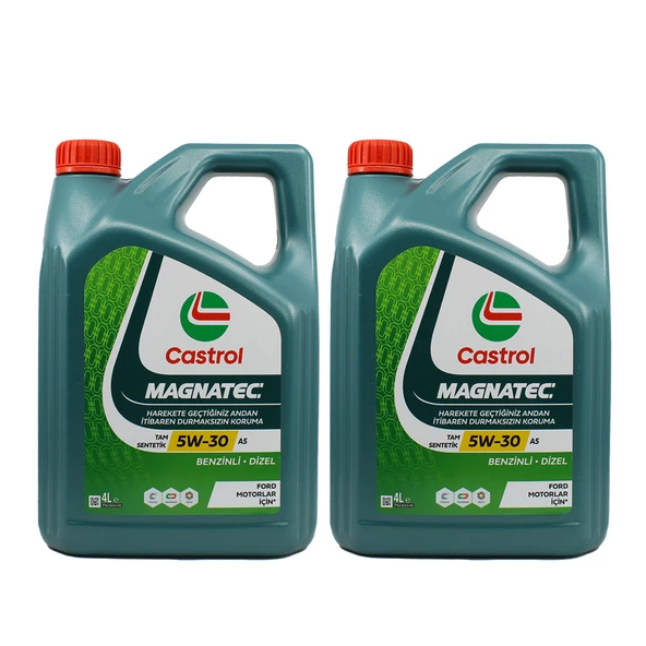 Castrol Magnatec 5W-30 A5 4 Lt Motor Yağı (2 Adet)
