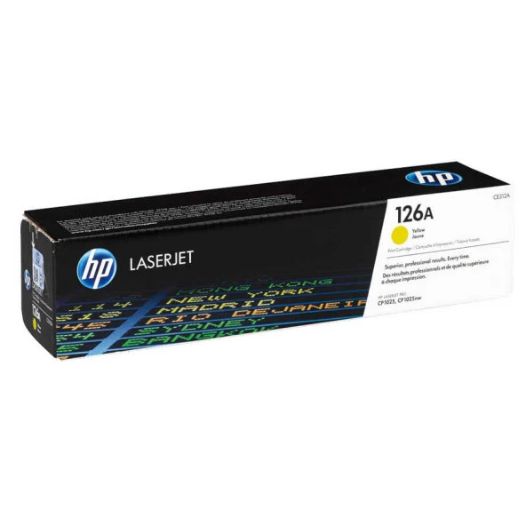 Hp CE312A (126A) Sarı Orjinal Toner