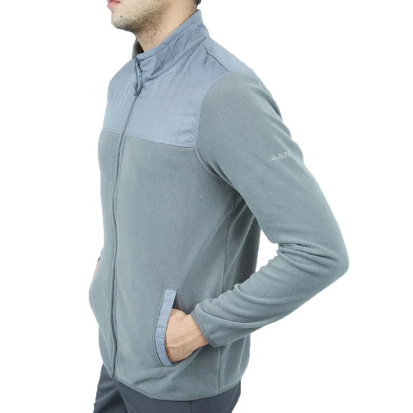 Alpinist Zeta Erkek Polar Mont Gri Melanj (600507) - Resim 2