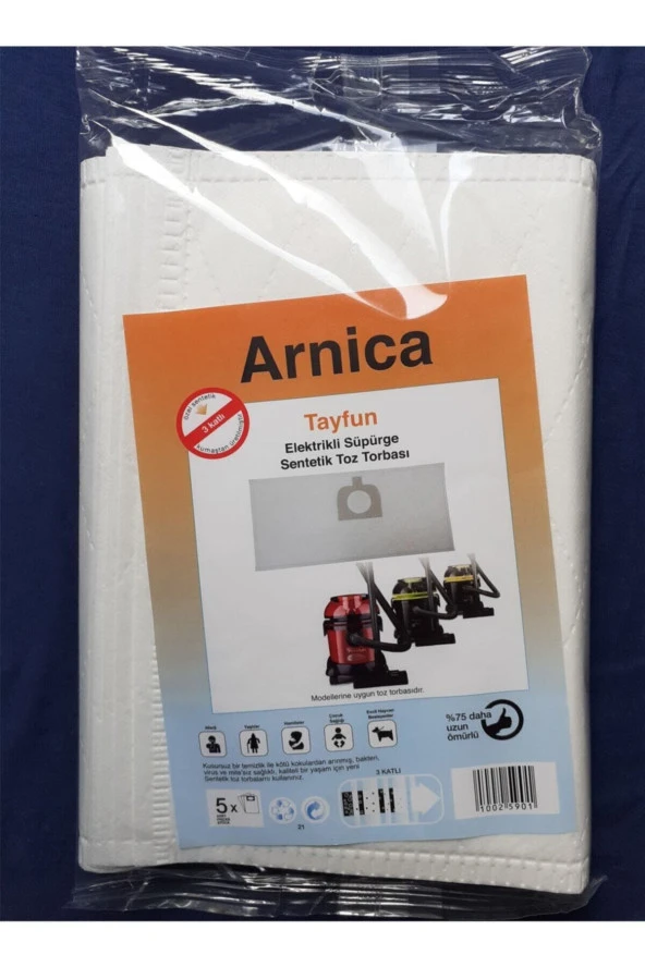 ARNİKA YIKAMALI SENTETİK 5 Lİ