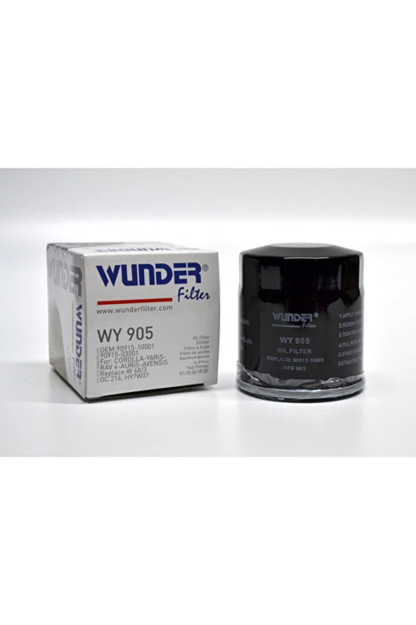 Icon Group - Toyota Corolla - Rav 4 - Yaris - Avensis Yağ Filtresi - Wy905 - Resim 2