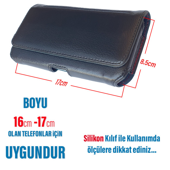 Samsung Galaxy M52 5G Kemer Kılıf  Yan 17cm - 3