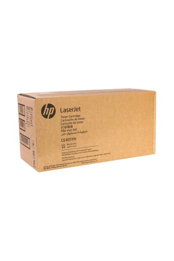 Hp CE401YH (507A) Mavi Orjinal Toner - 1