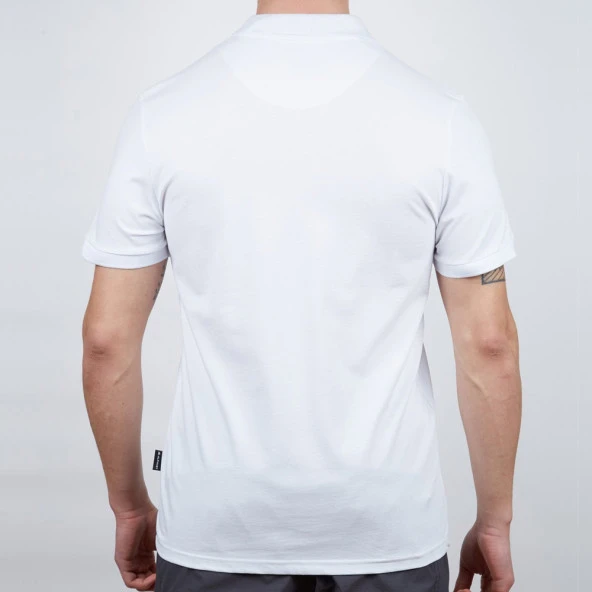Alpinist Stratus Erkek Polo T-Shirt Beyaz (600303) - Resim 3