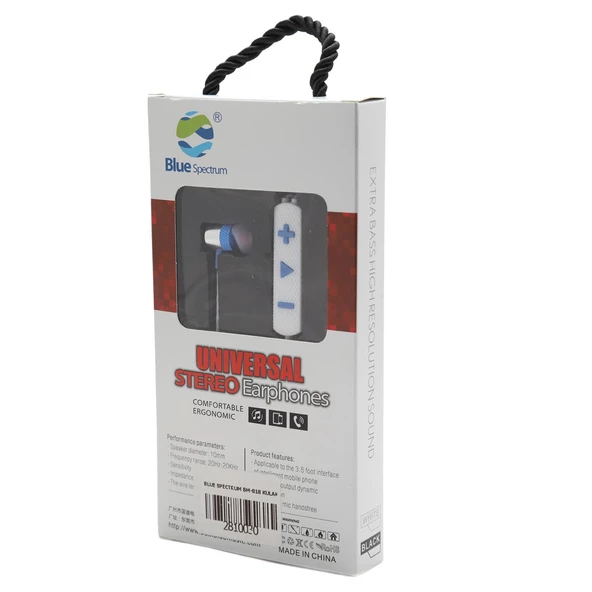 Blue Spectrum BM-818 Mikrofonlu Kulak İçi Kulaklık - 4
