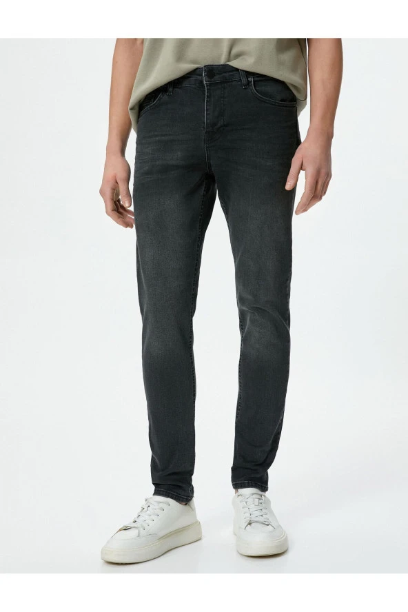 Skinny Fit Kot Pantolon - Michael Jean - 3
