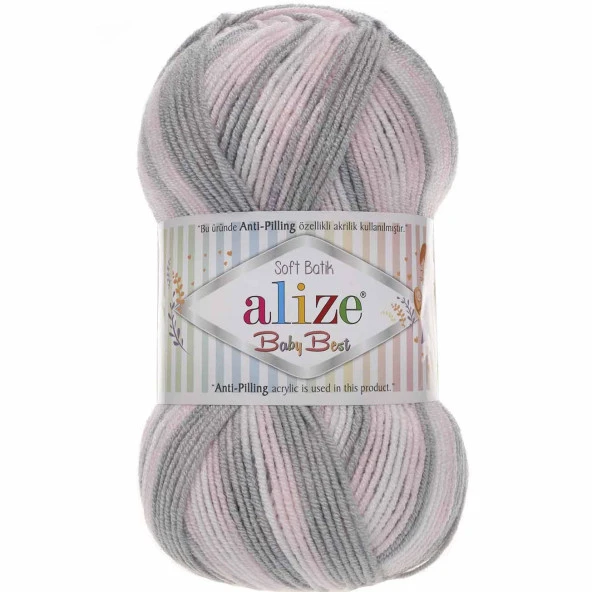 Alize Baby Best Batik El Örgü Bebe İpi 6664