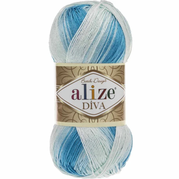Alize Diva Batik El Örgü İpi 2130
