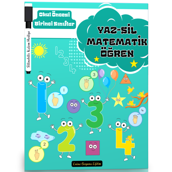 Okul Öncesi ve Birinci Sınıflar YAZ-SİL Matematik Öğren